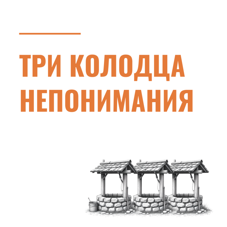 Три колодца непонимания